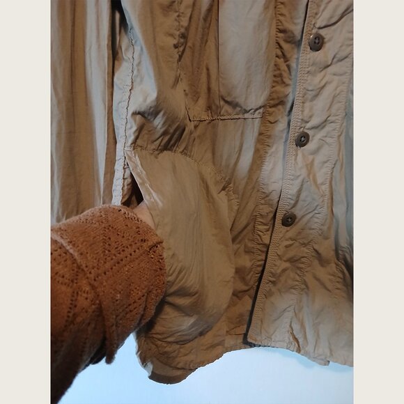 SAGE DE CRET - Light overshirt jacket - Sz L - Picture 3 of 11